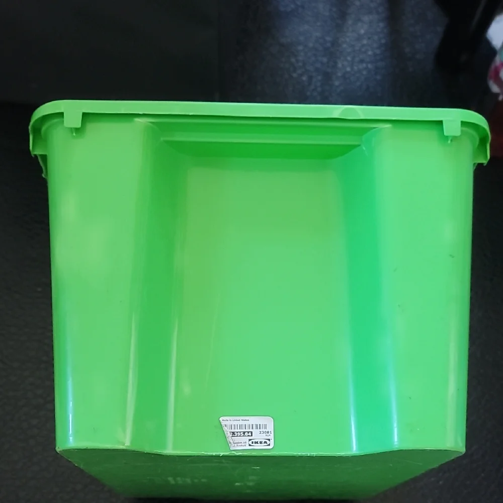 IKEA Green Storage Bin - 602.395.84